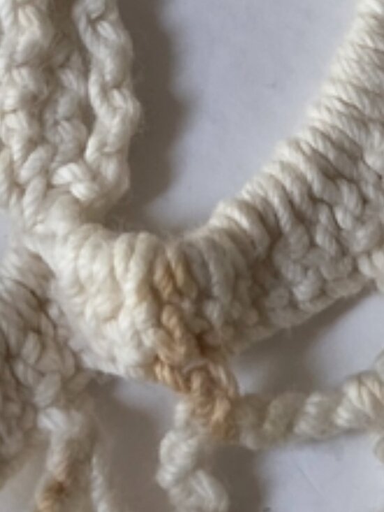 Set of Vintage Off-White Crochet Doilies - Picture 6 of 6